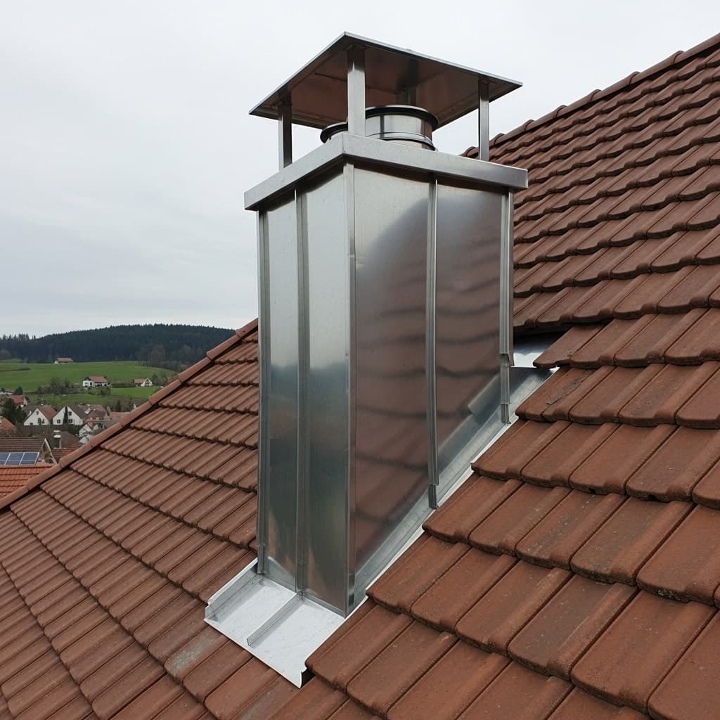 Individuell gefertigtes Blechwerkstück in der Werkstatt